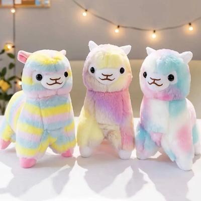 Llama de colores variados