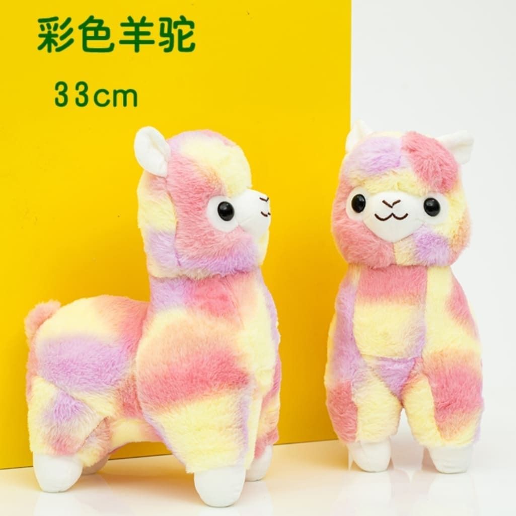 Llama de colores variados