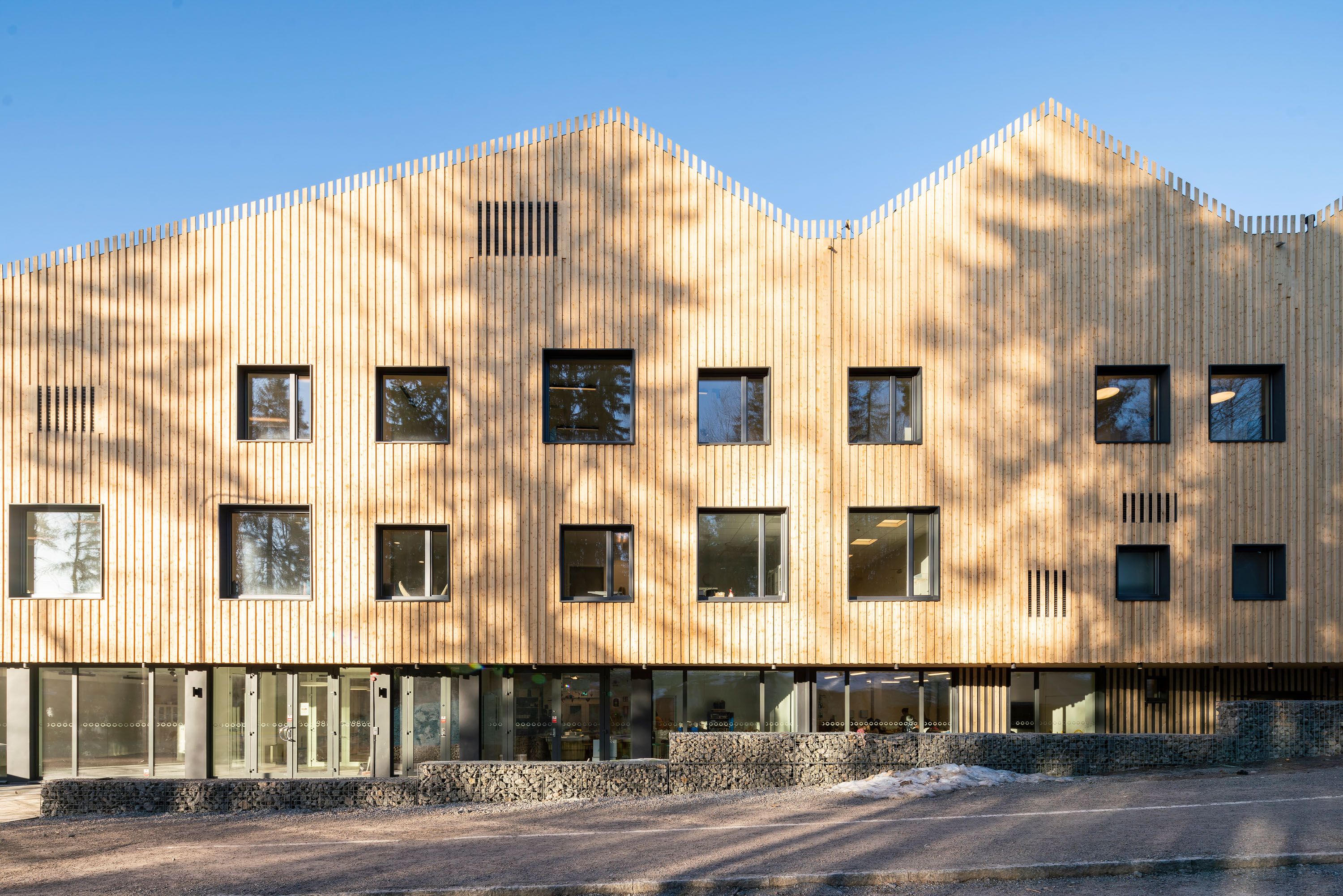 Lärande grundskola Södra exteriört