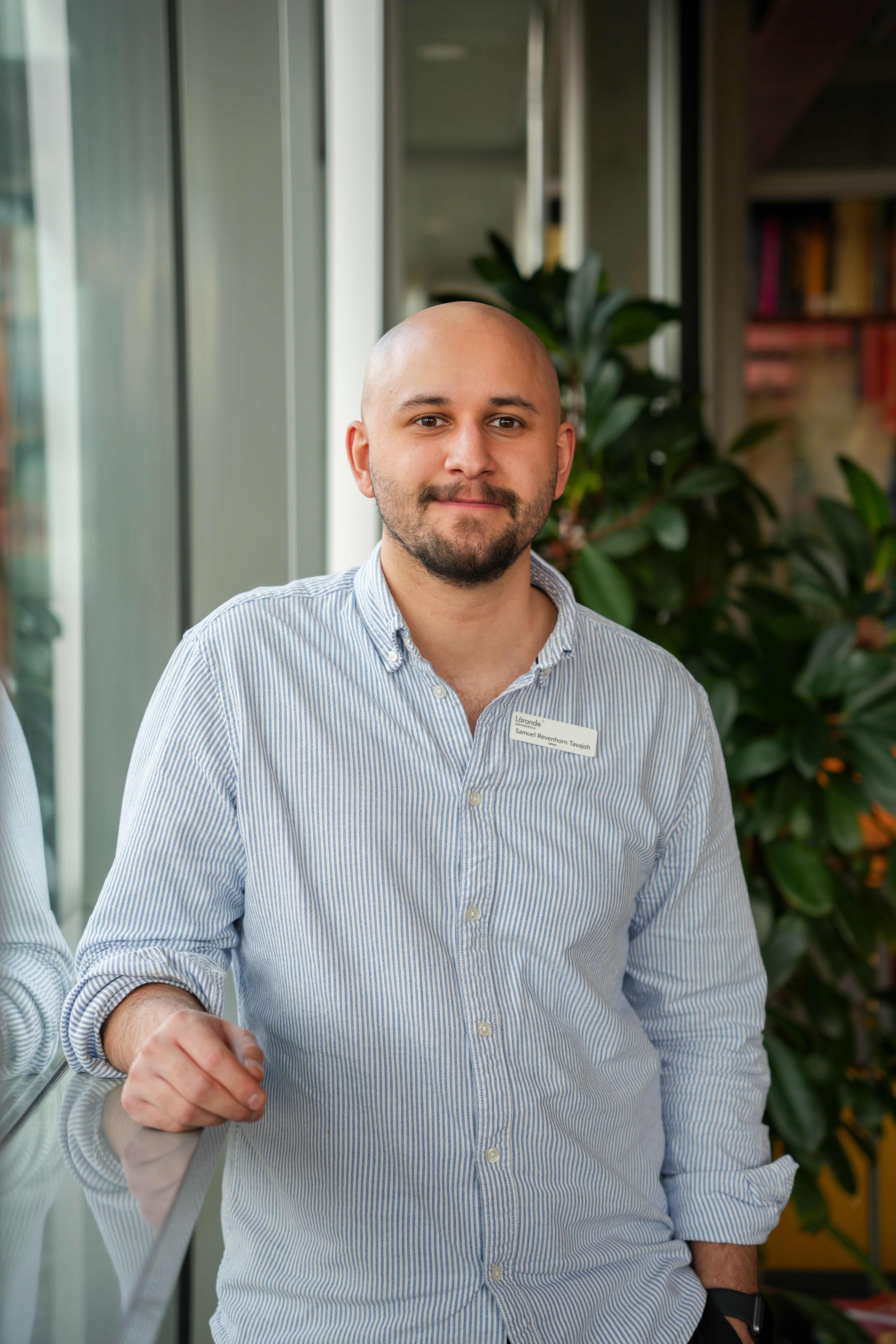 Porträtt av Samuel Revenhorn Tavajoh