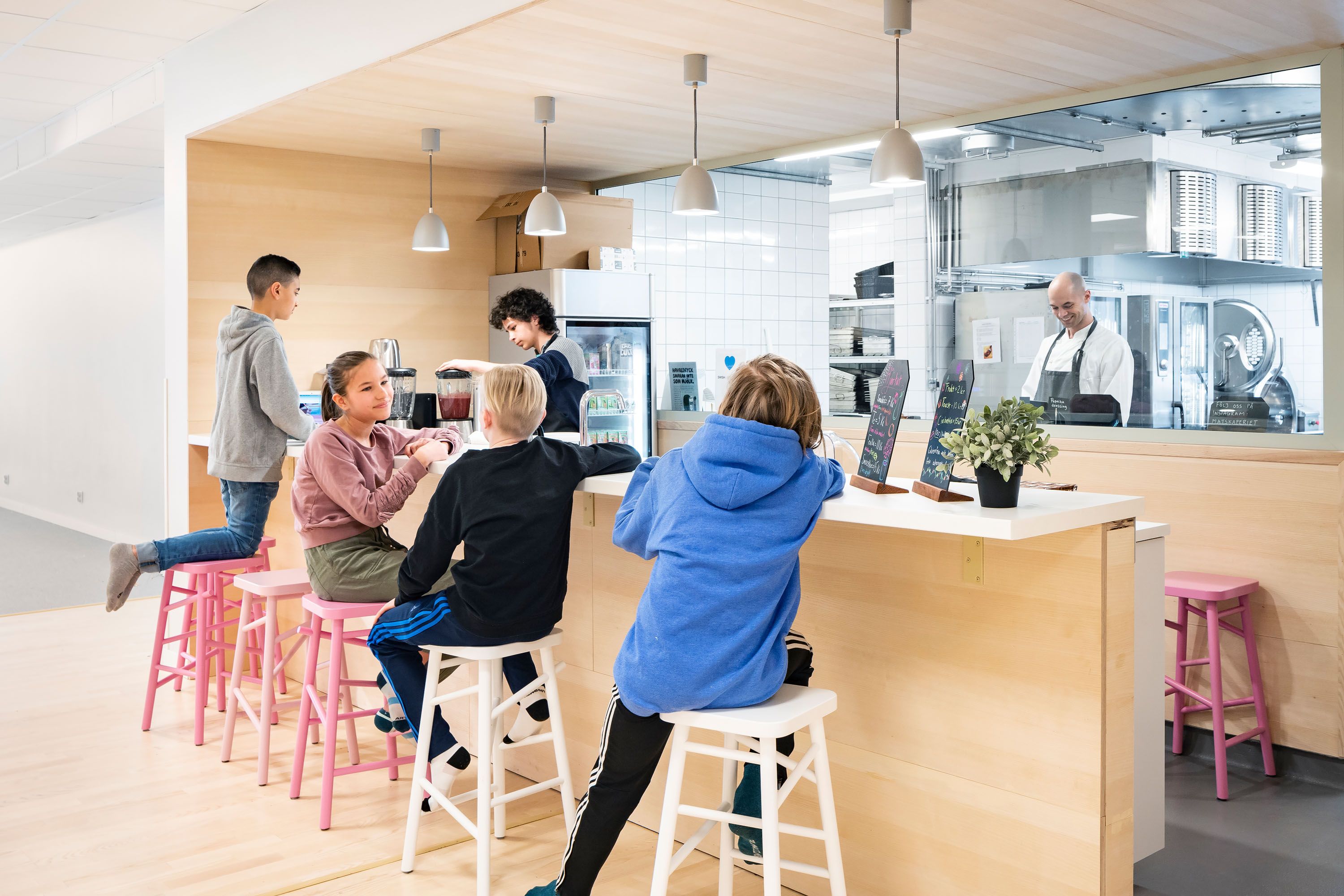 Lärande grundskola skapa skolkök