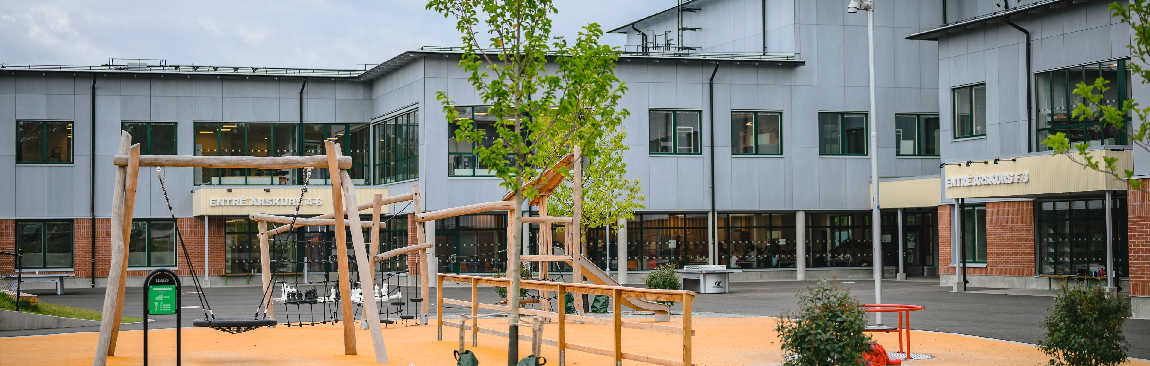 Lärande grundskola Vira exteriört