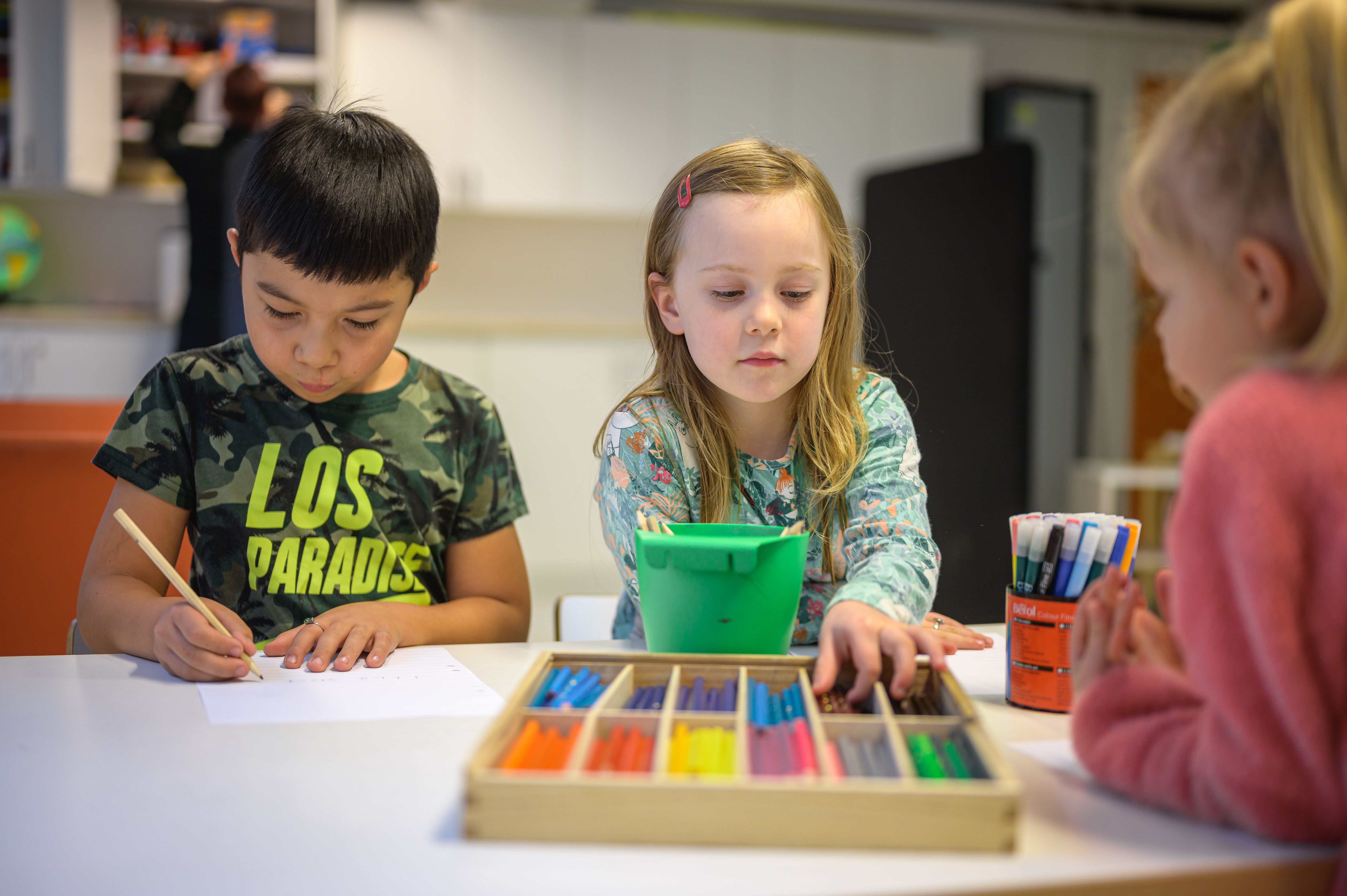 barn blir lämnade på skolan