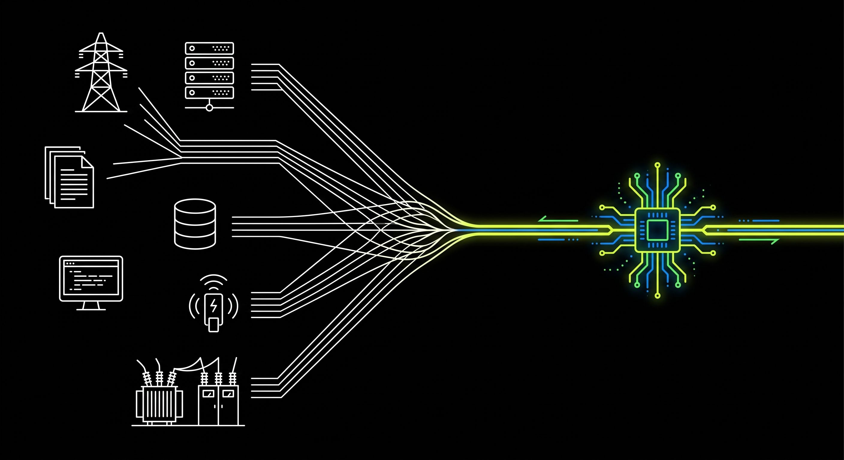 Illustration for article: A single machine: Overcoming the barriers to grid transformation