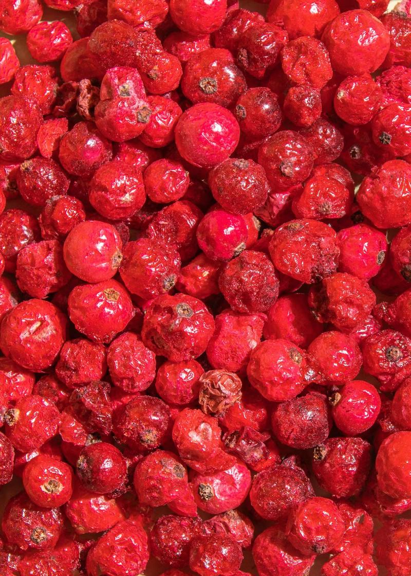 De rode bessen boost