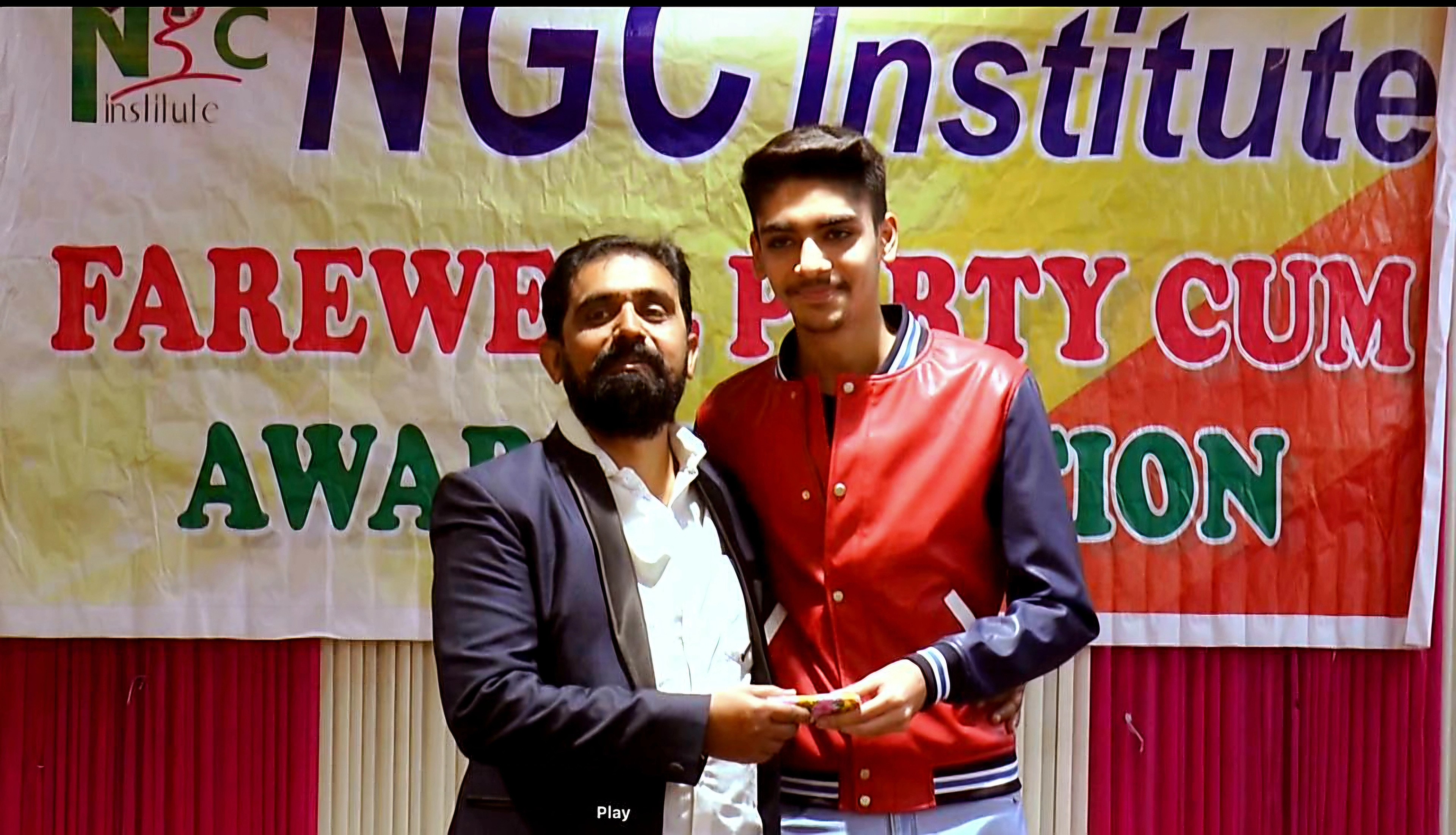 award ceremony