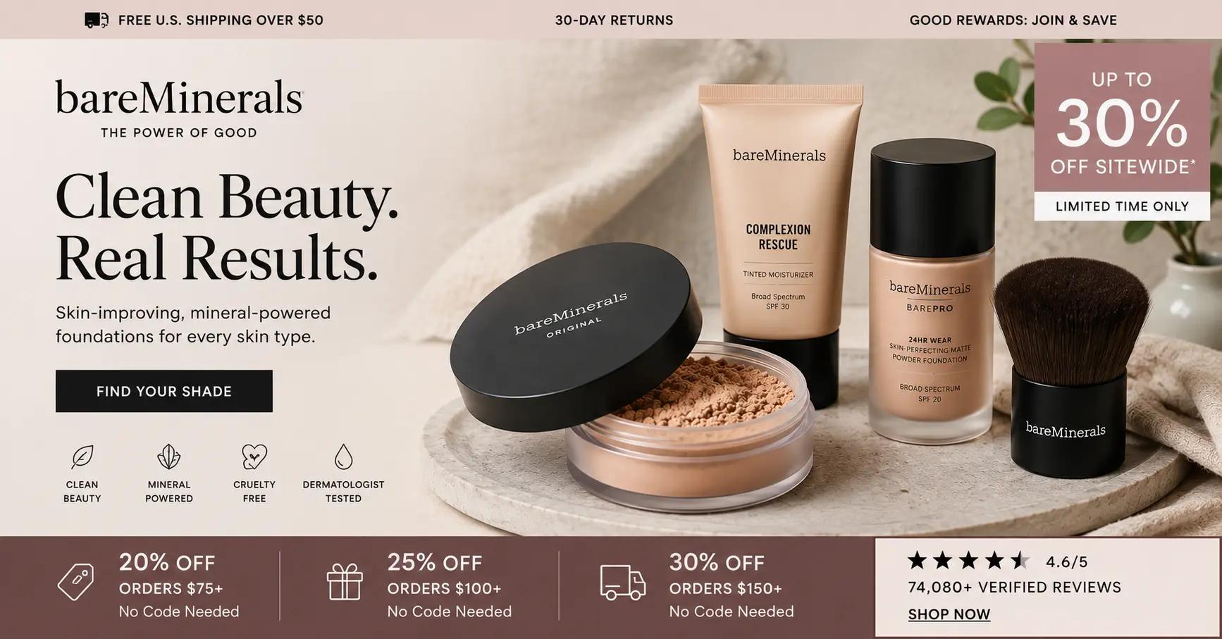 bare minerals