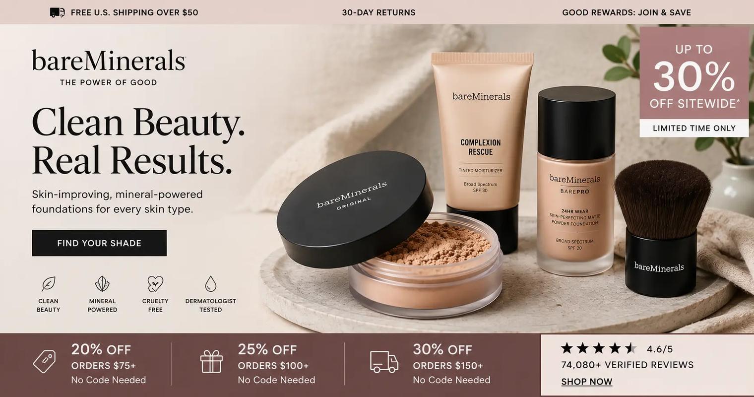 bare minerals