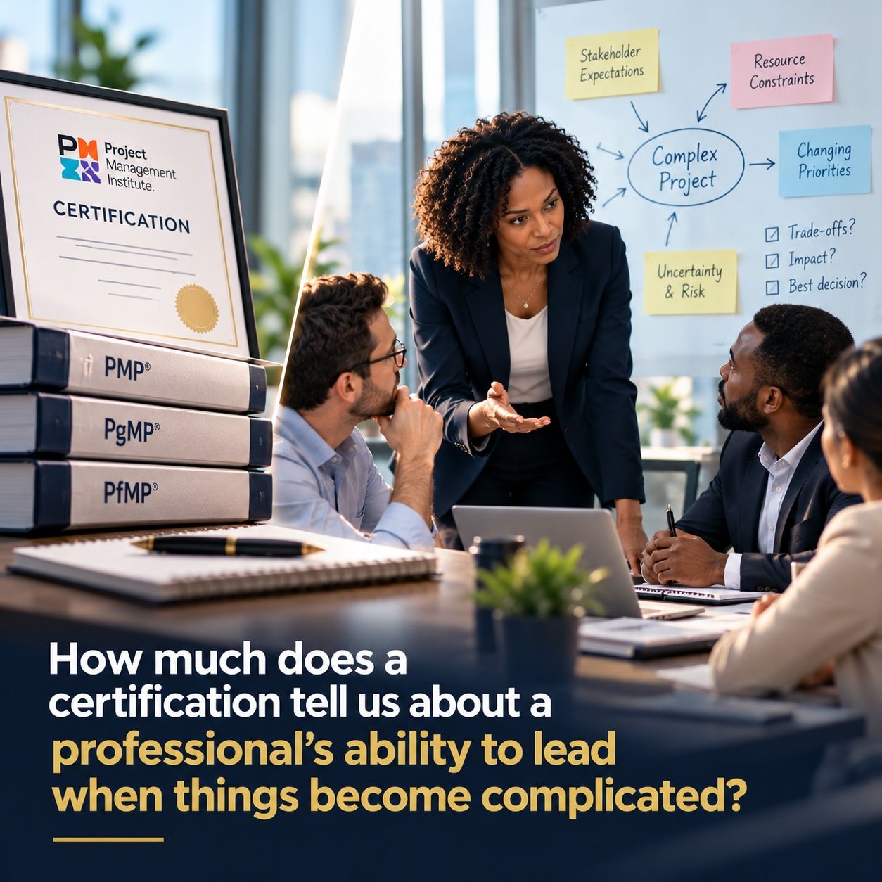 Certification Meets Real-World Leadership