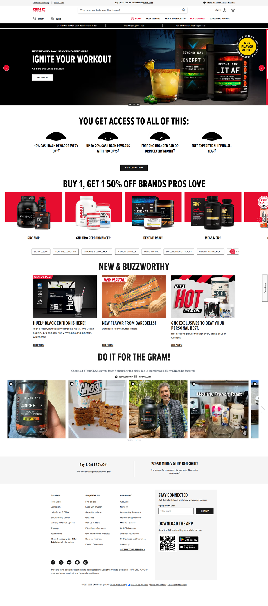 Gnc Live Well — case study screenshot