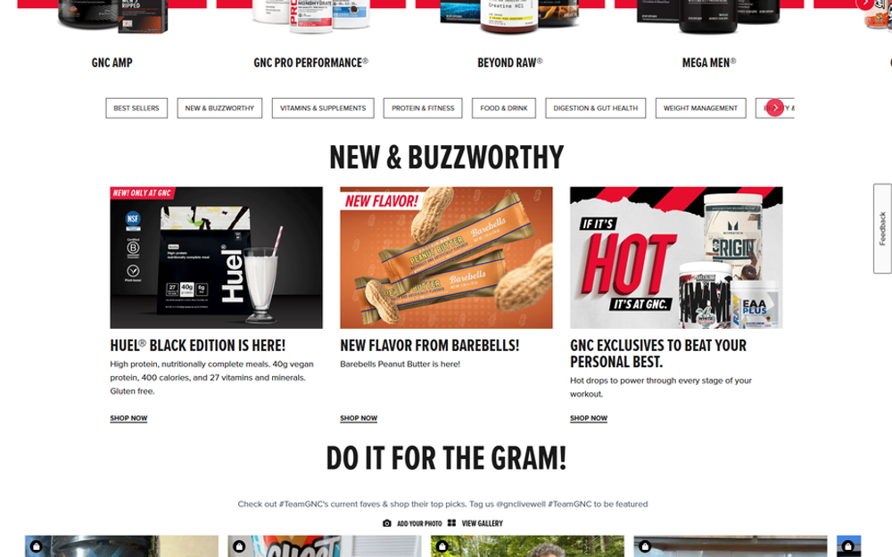 Gnc Live Well — full-page screenshot
