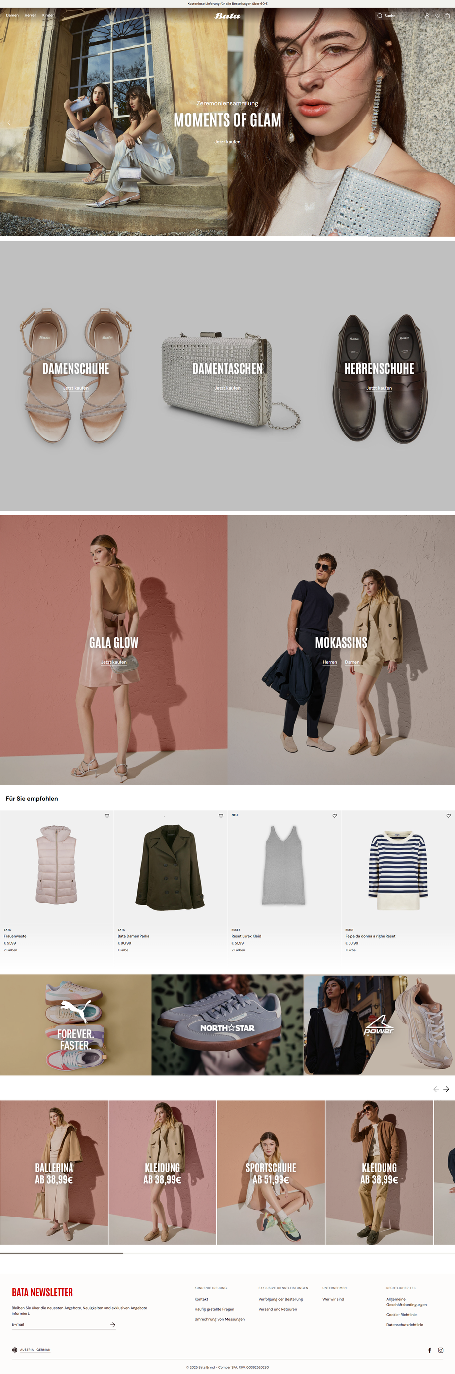 Bata — case study screenshot