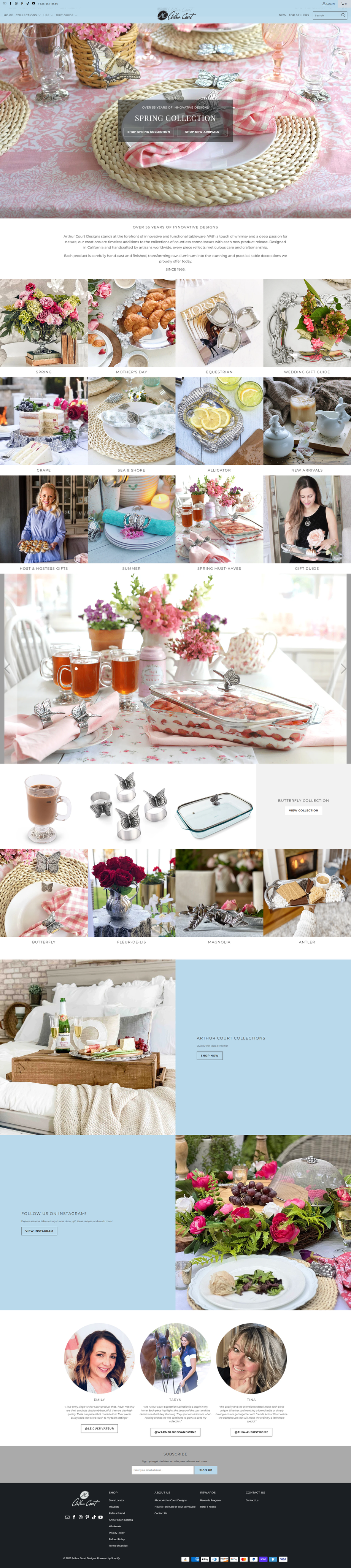 Arthur Court — case study screenshot