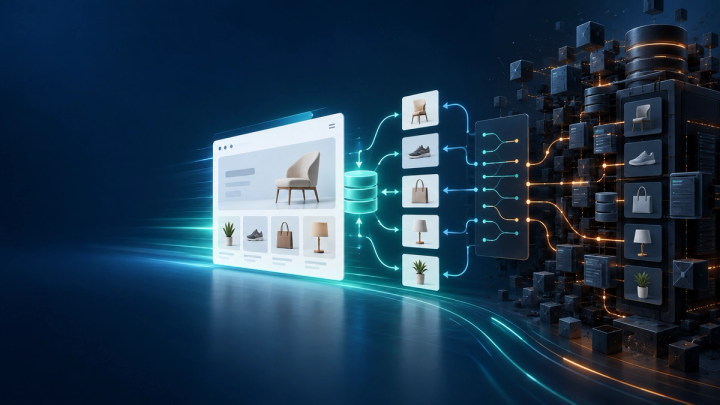 Abstract data migration from a Magento storefront to a modern Shopify commerce platform