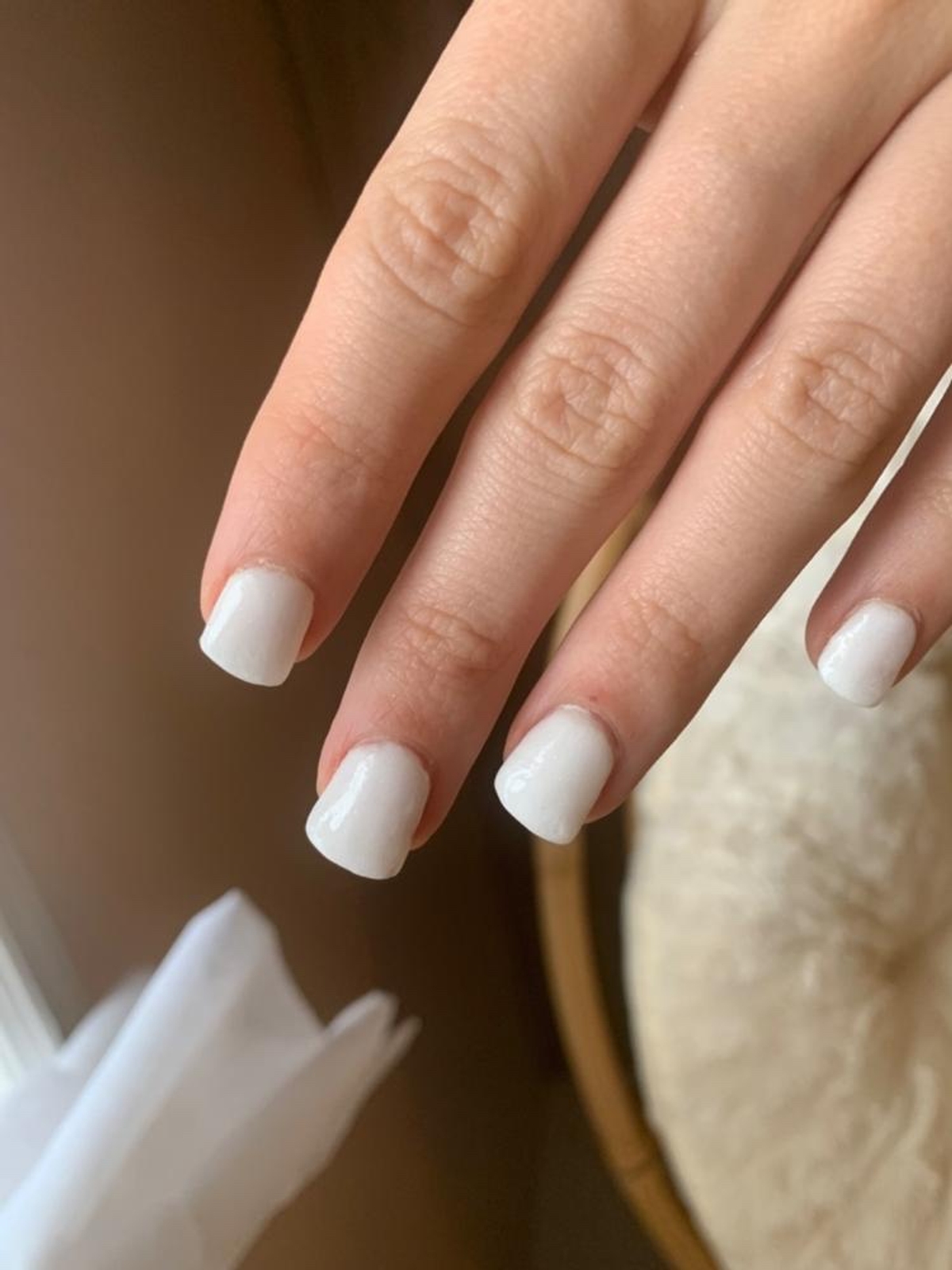 Pearl dip nails