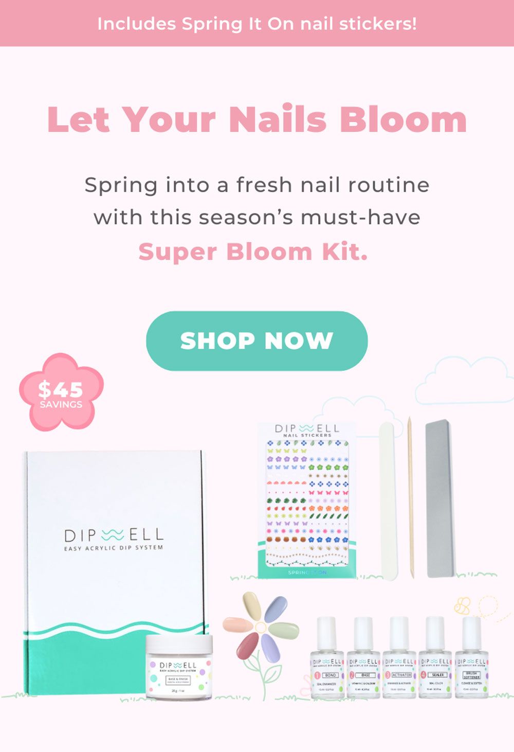 Dipwell 2024 nail kit