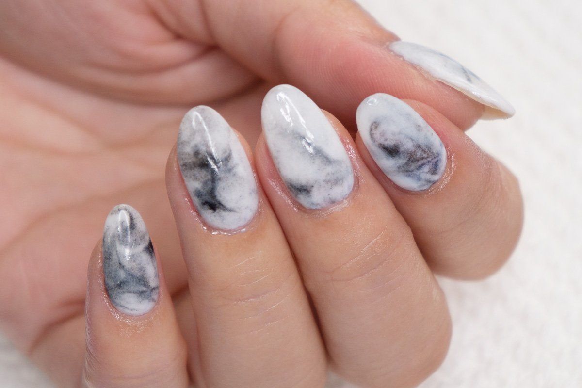 Water Marble Nail Art Without Water : 3 Steps (with Pictures) -  Instructables