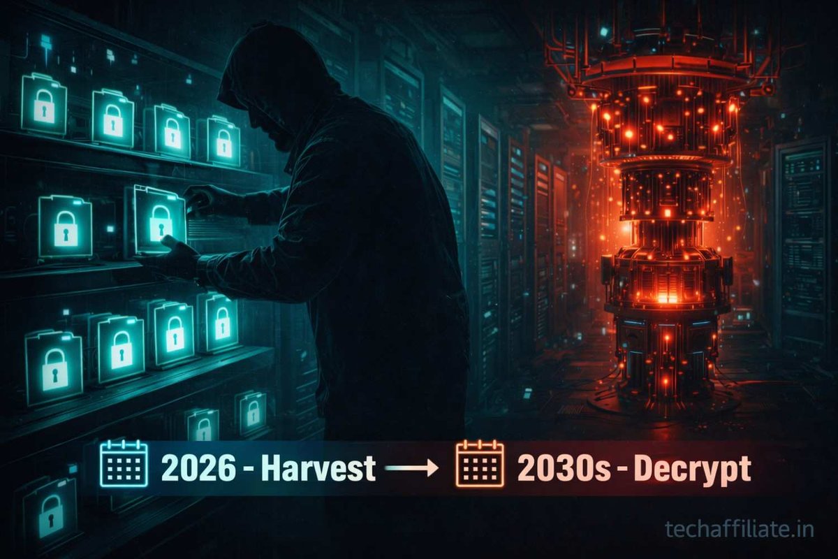 harvest now decrypt later attack quantum decryption threat