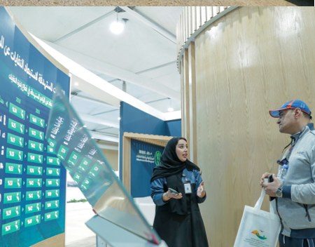 منصة توعوية لمِوان تستقبل الزوار
