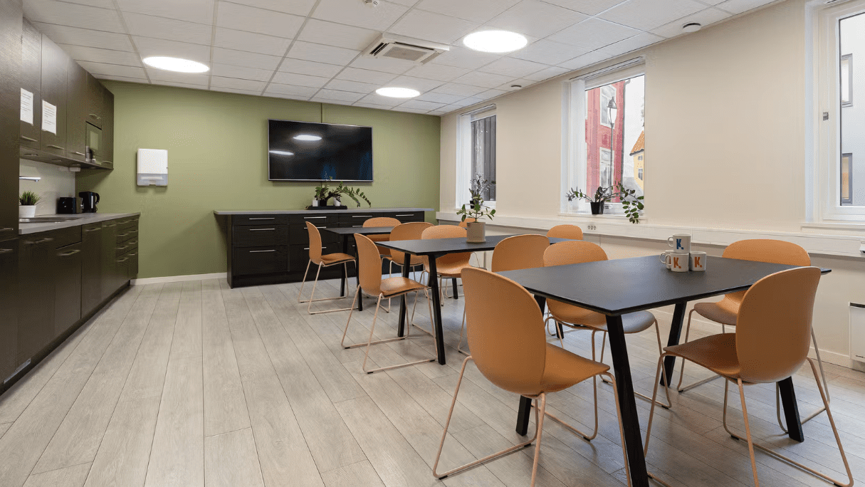 Cellekontor midt i Bogstadveien - Fasiliteter