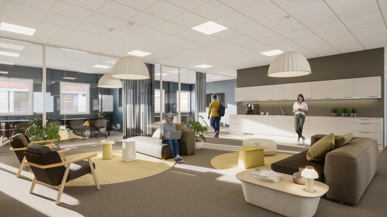 Kontor med topp beliggenhet i Karl Johans gate - Kontor