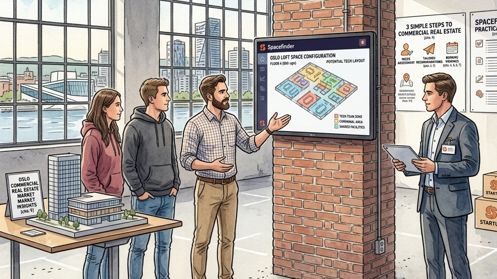 Kontorer for tech-startups i Oslo