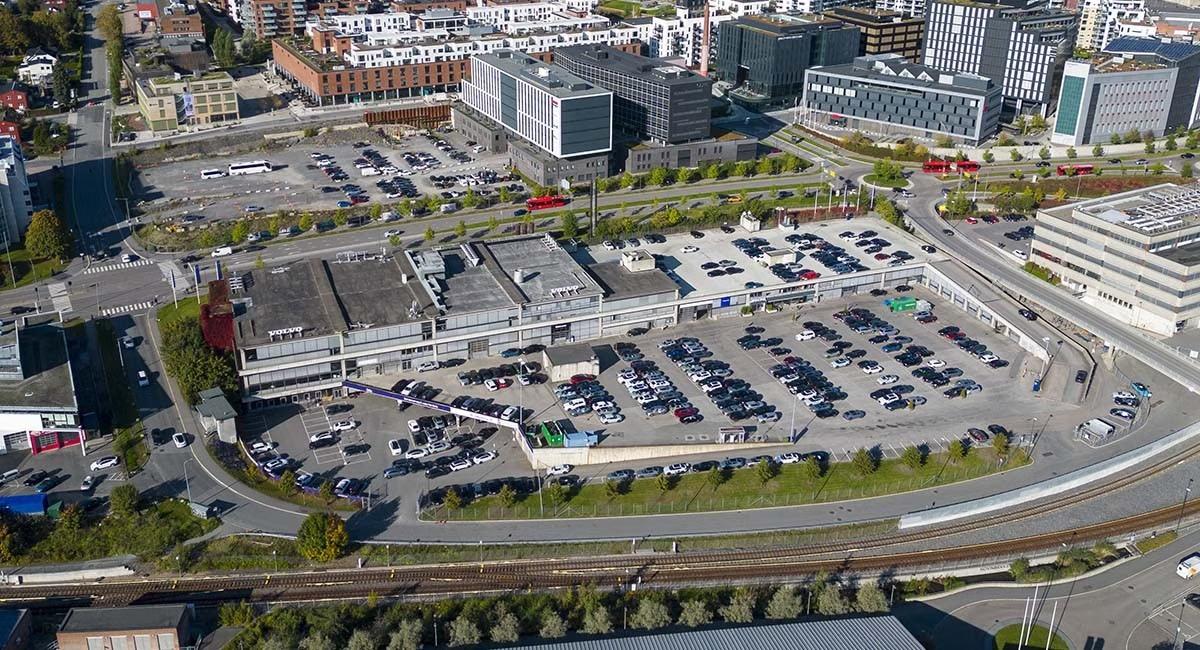Large service workshop and warehouse at Økern – 3,626 sqm - Facade