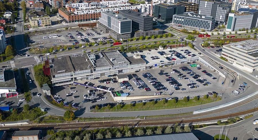 Effektivt lagerlokale på bakkeplan i Økernveien