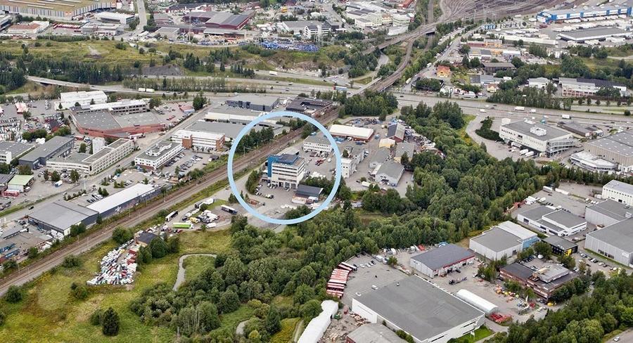 Oppvarmede lagerlokaler med rampe i Alna park