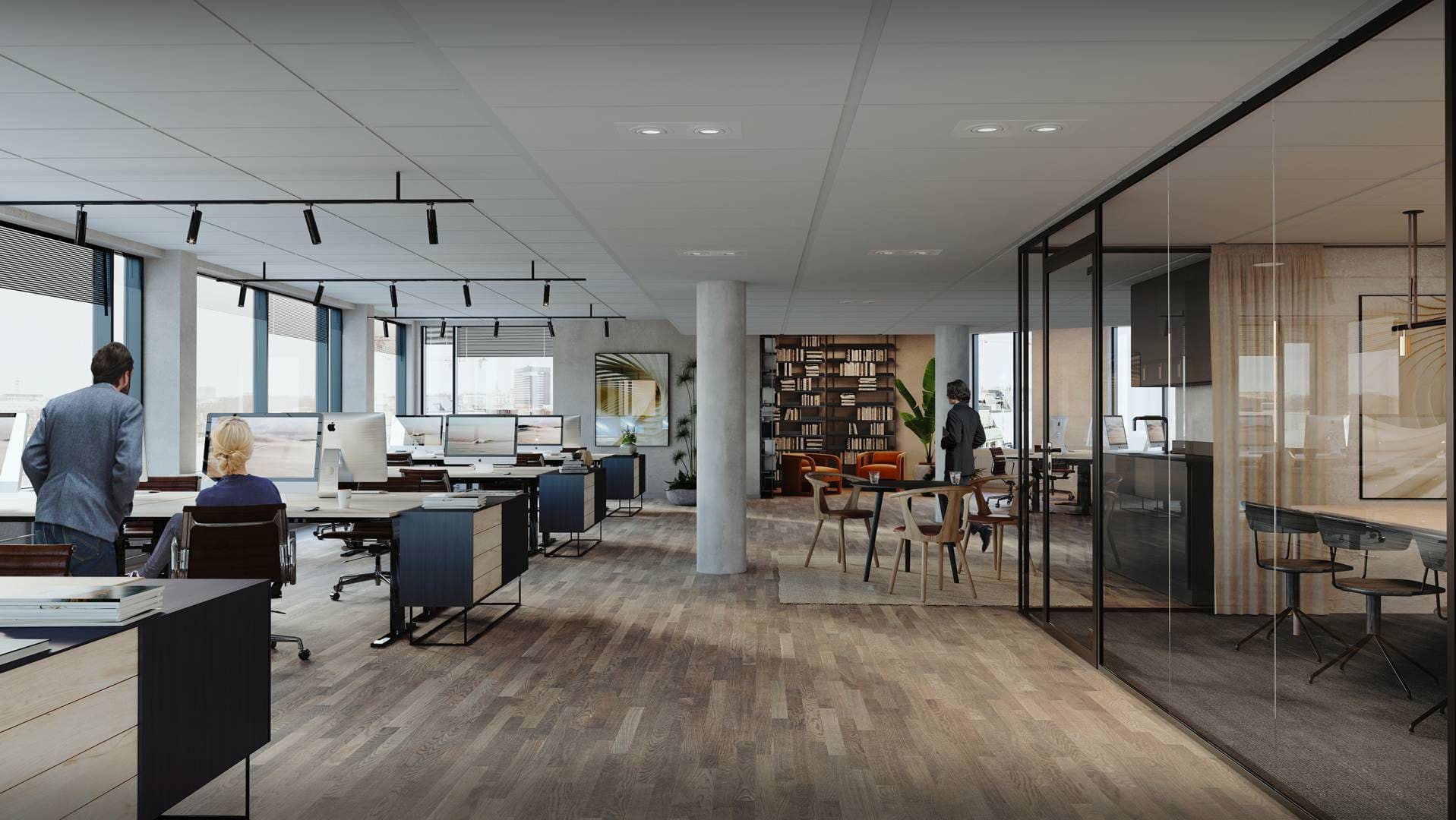 Great office space in the heart of Oslo in a full-service building - Workspace