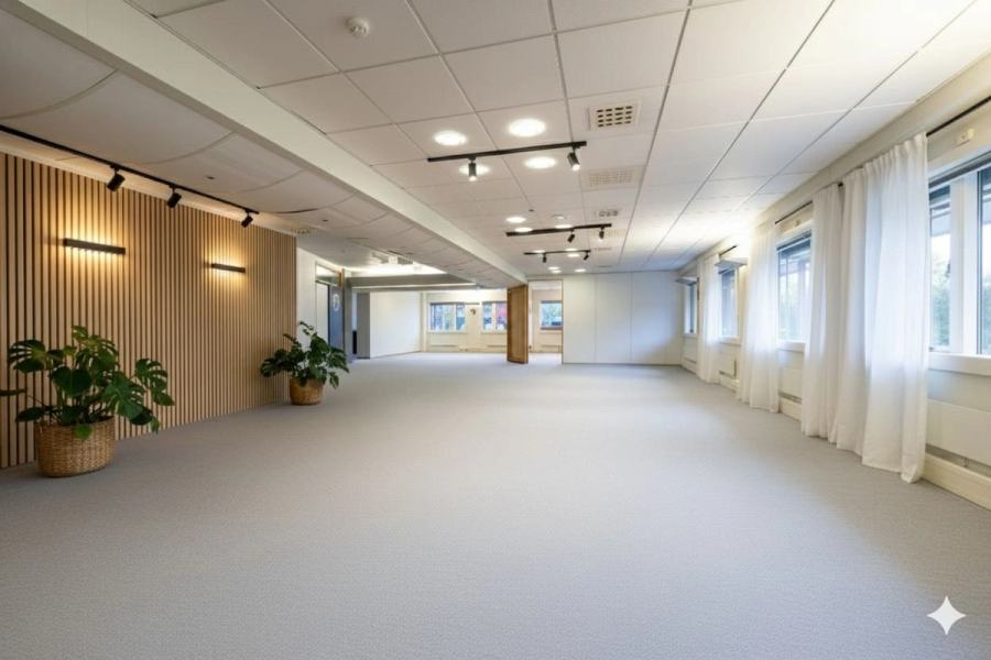 Office space for rent, 600 sqm, central Høvik