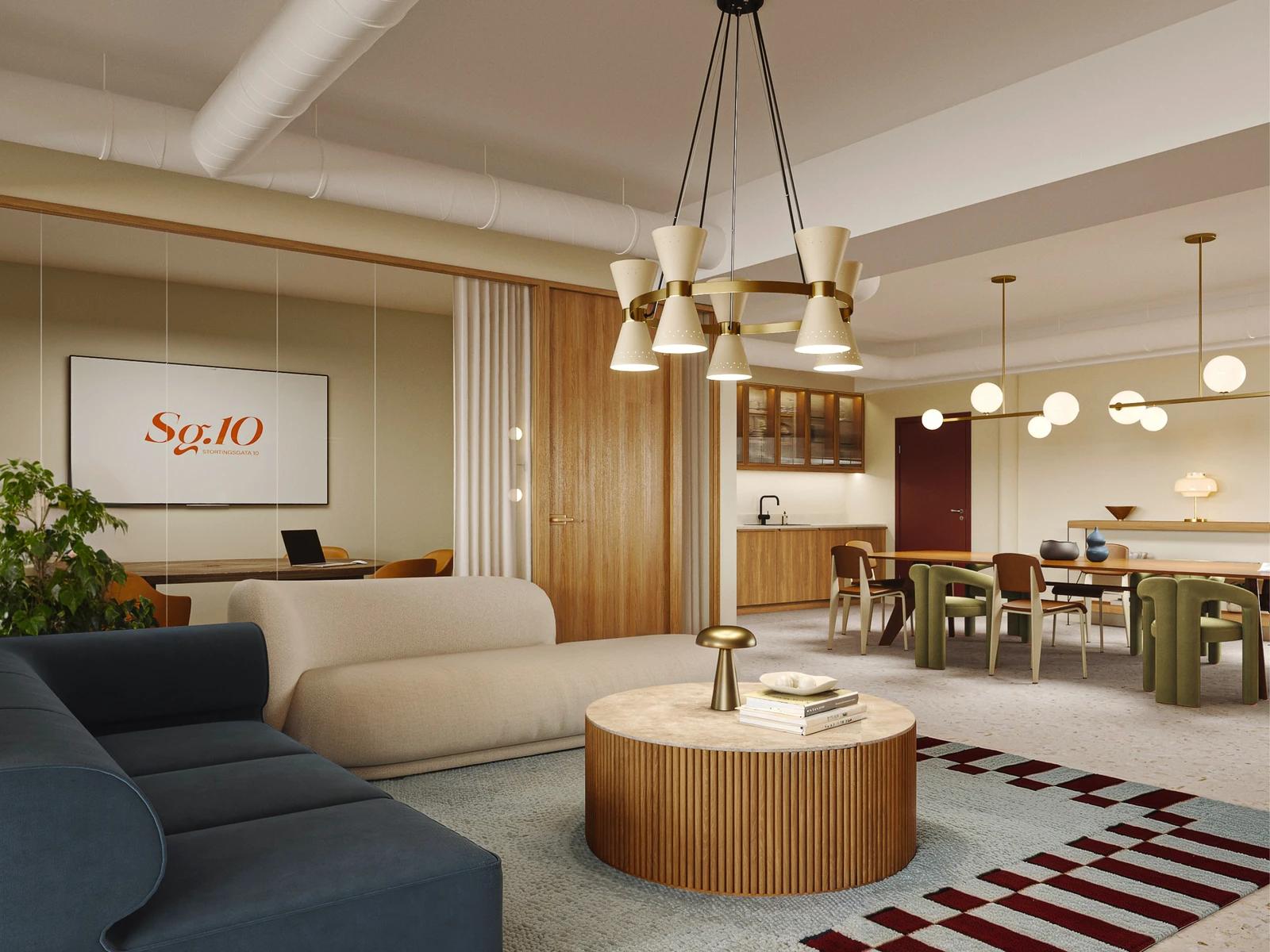 Lekre nye kontorer for 25-35 ansatte i Stortingsgata - Kontor
