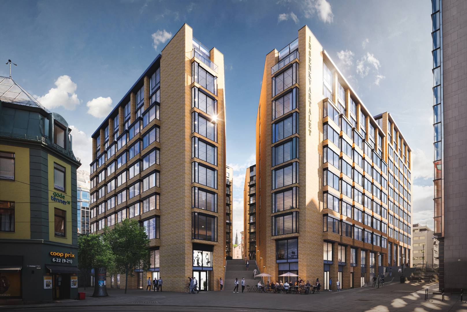 Great office space in the heart of Oslo in a full-service building - C. J. Hambros plass 2, Oslo