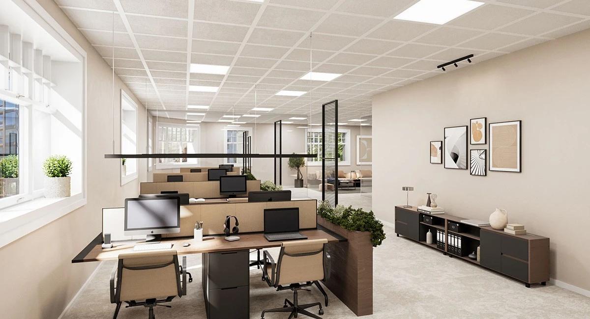 Office for lease on top floor, 352 sqm, prime city center location - Workspace