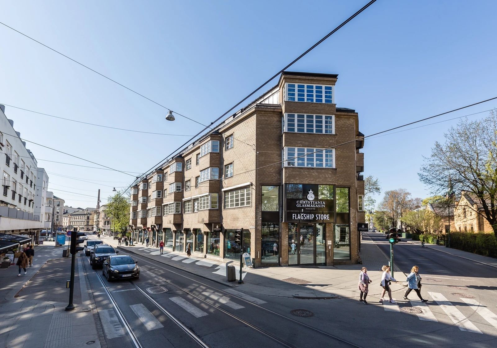 Office community for rent at Majorstuen - Facade