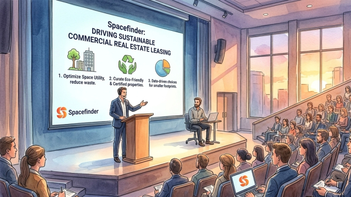 Bærekraftig utleie av kontorlokaler: Hvordan Spacefinder bidrar til smartere og grønnere valg