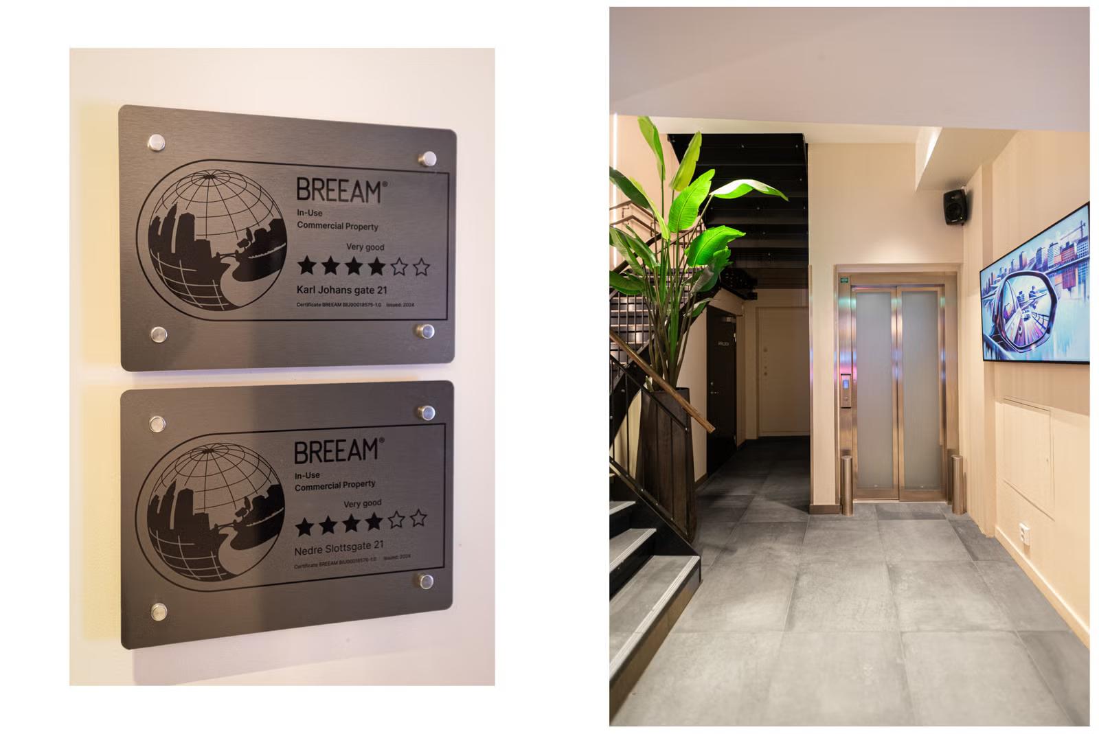 625 sqm unique office space at Karl Johans gate 21 - Facilities