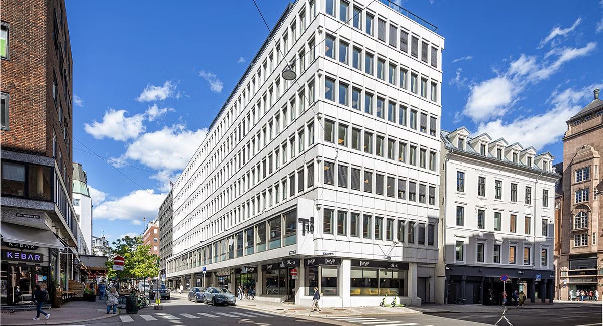 Kontorlokale i CBD med alle fasiliteter i Tordenskiolds gate - Fasade
