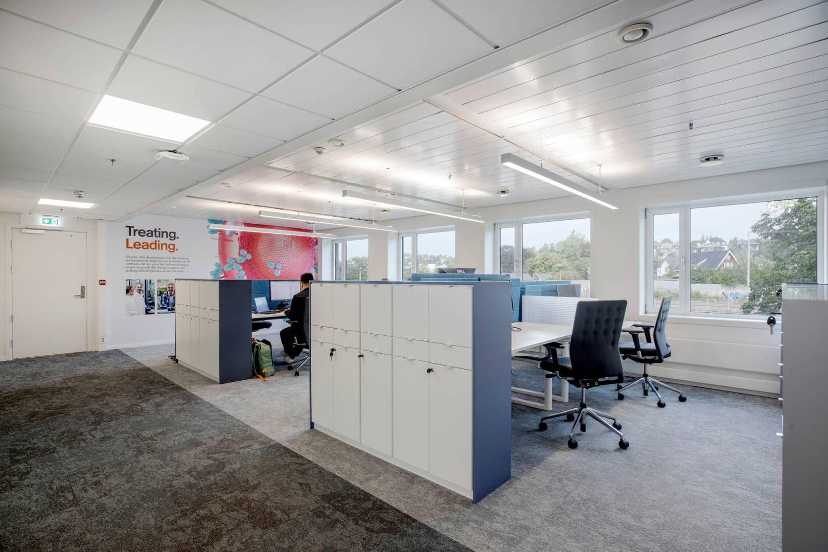 Office for rent at Lysaker with good signage - Workspace