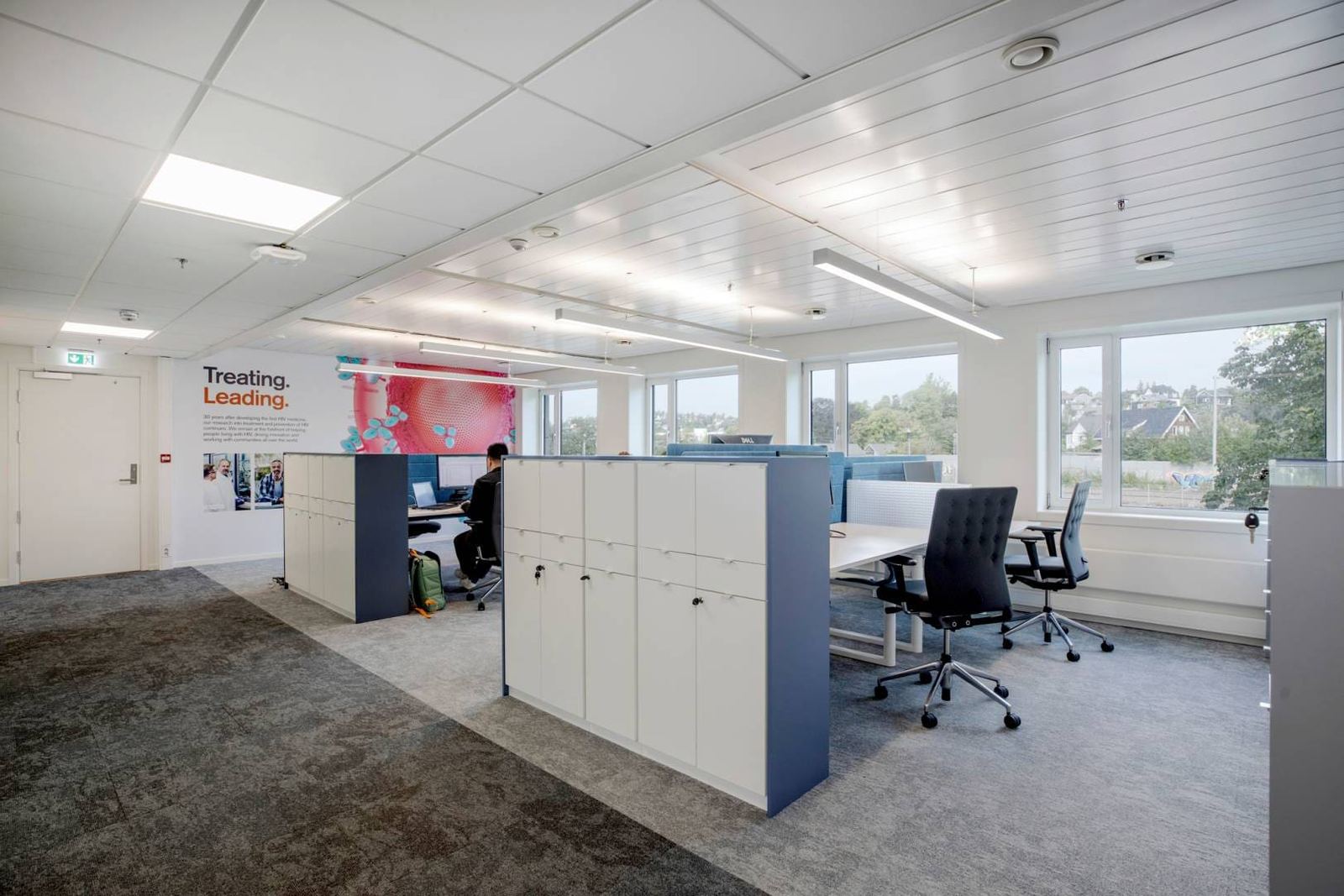 Office for rent at Lysaker with good signage - Workspace