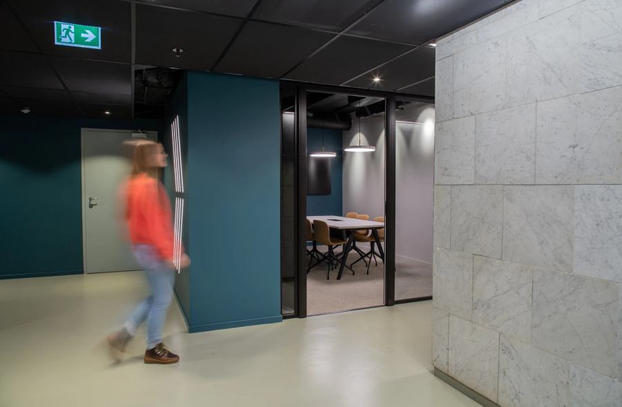 Flott kontor for 4-6 ansatte med Slottsparken som nabo