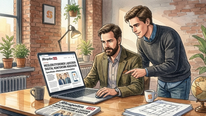 Meglerutfordrer lanserer digital kontorsøk-rådgiver