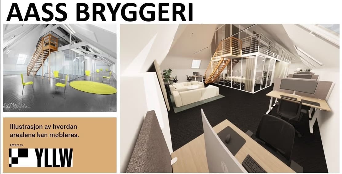 Kontorplasser til leie på Bragernes i Drammen