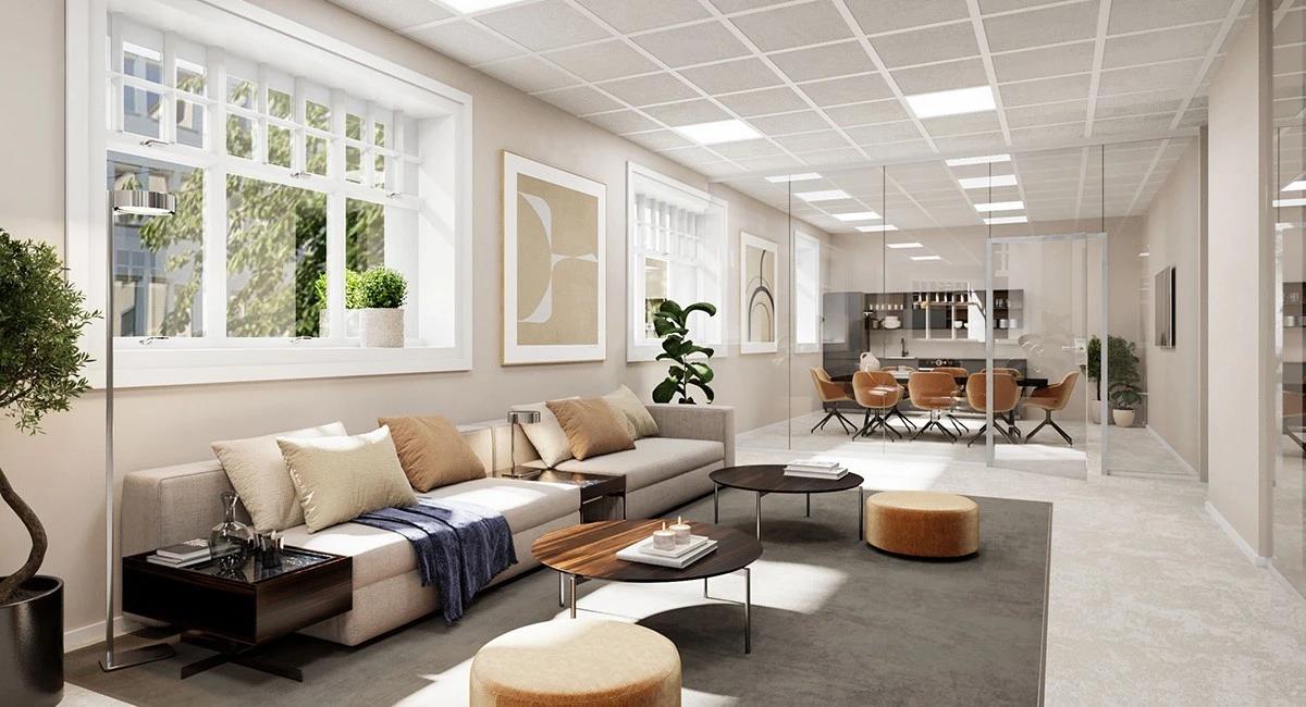 Office for lease on top floor, 352 sqm, prime city center location - Tordenskioldsgate 7, Oslo