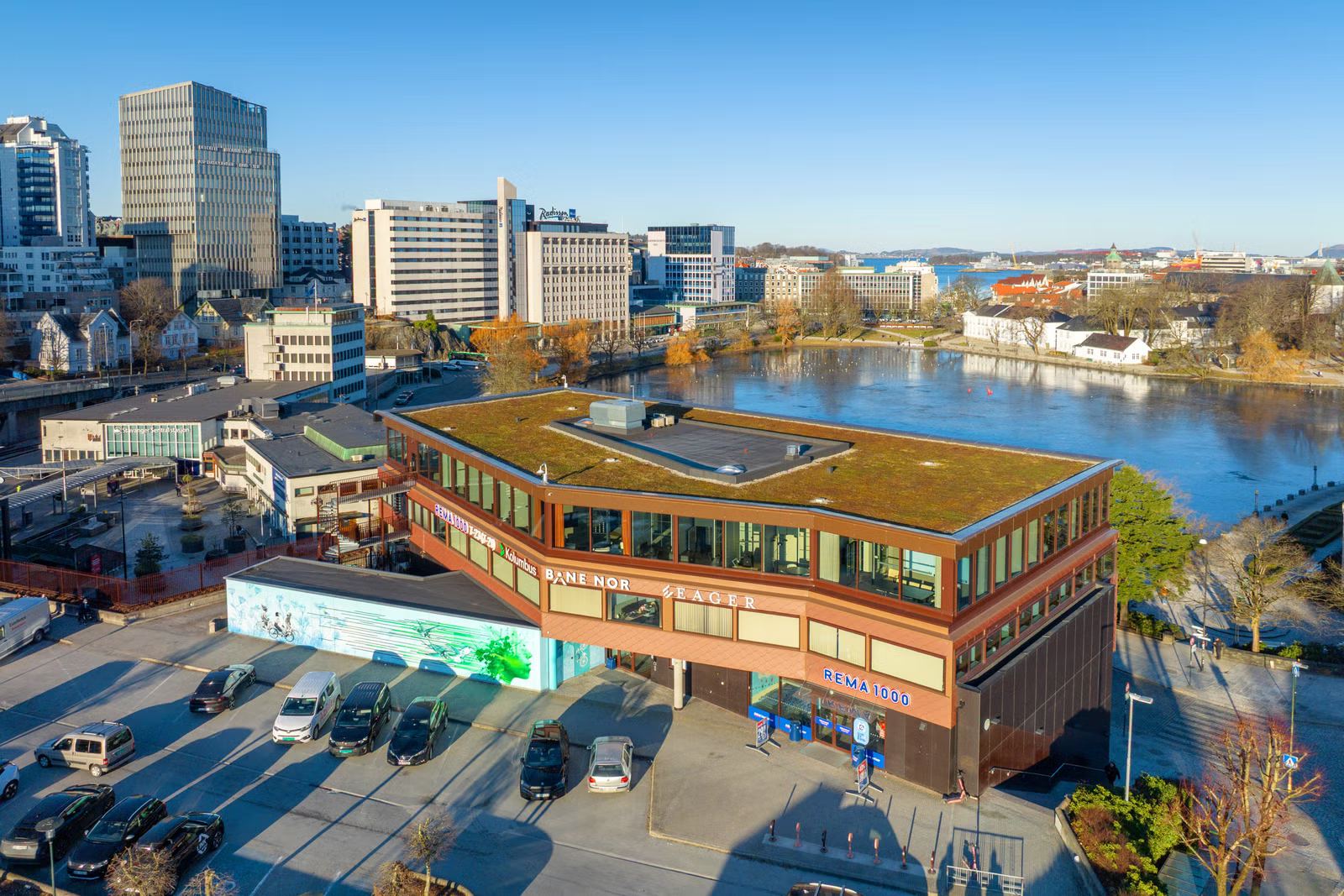 Cellekontor i moderne og funksjonelt kontorbygg - Jernbaneveien 9, Stavanger