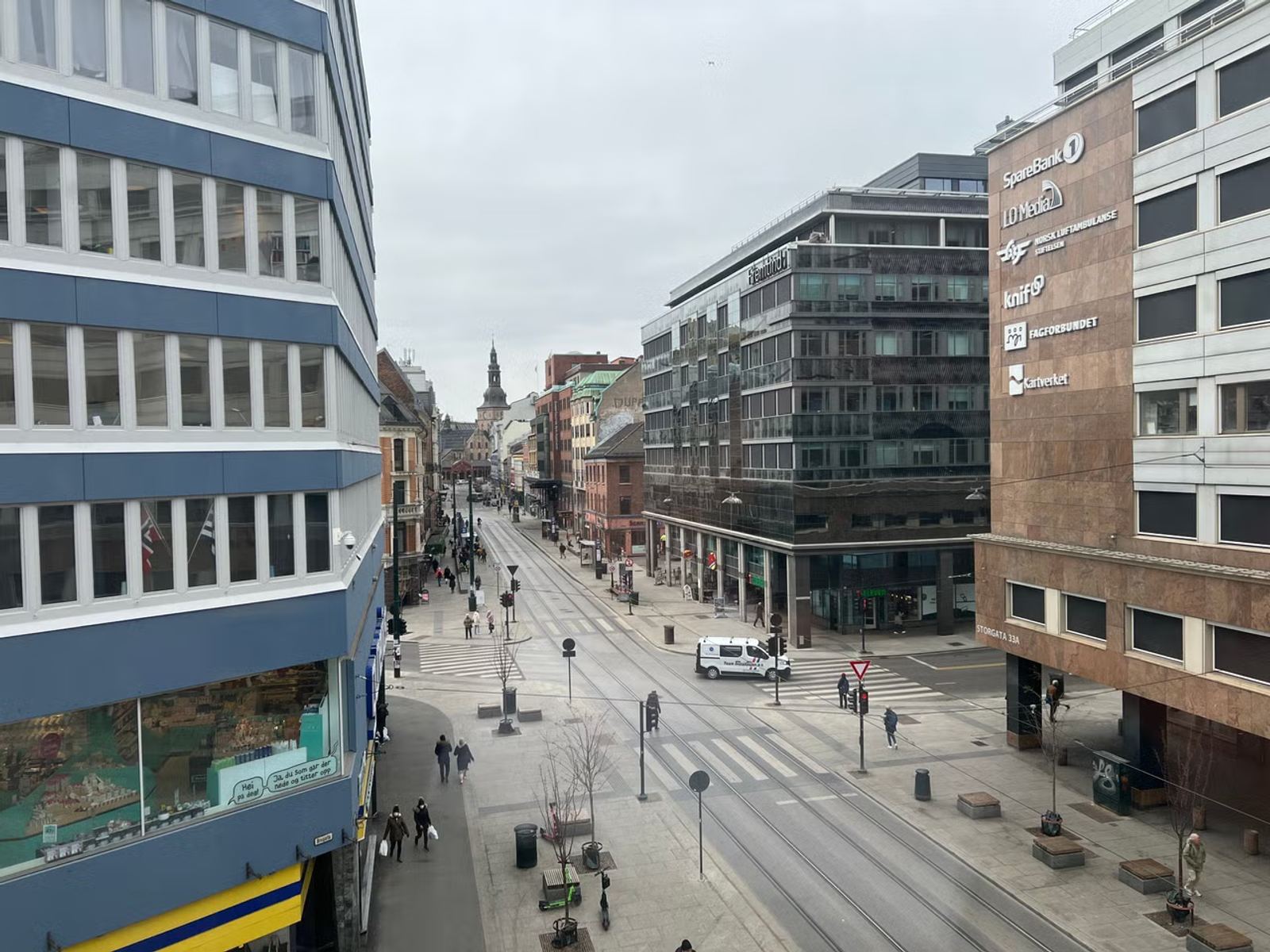 Attractive Office Space on the 5th Floor in Central Oslo - Facade