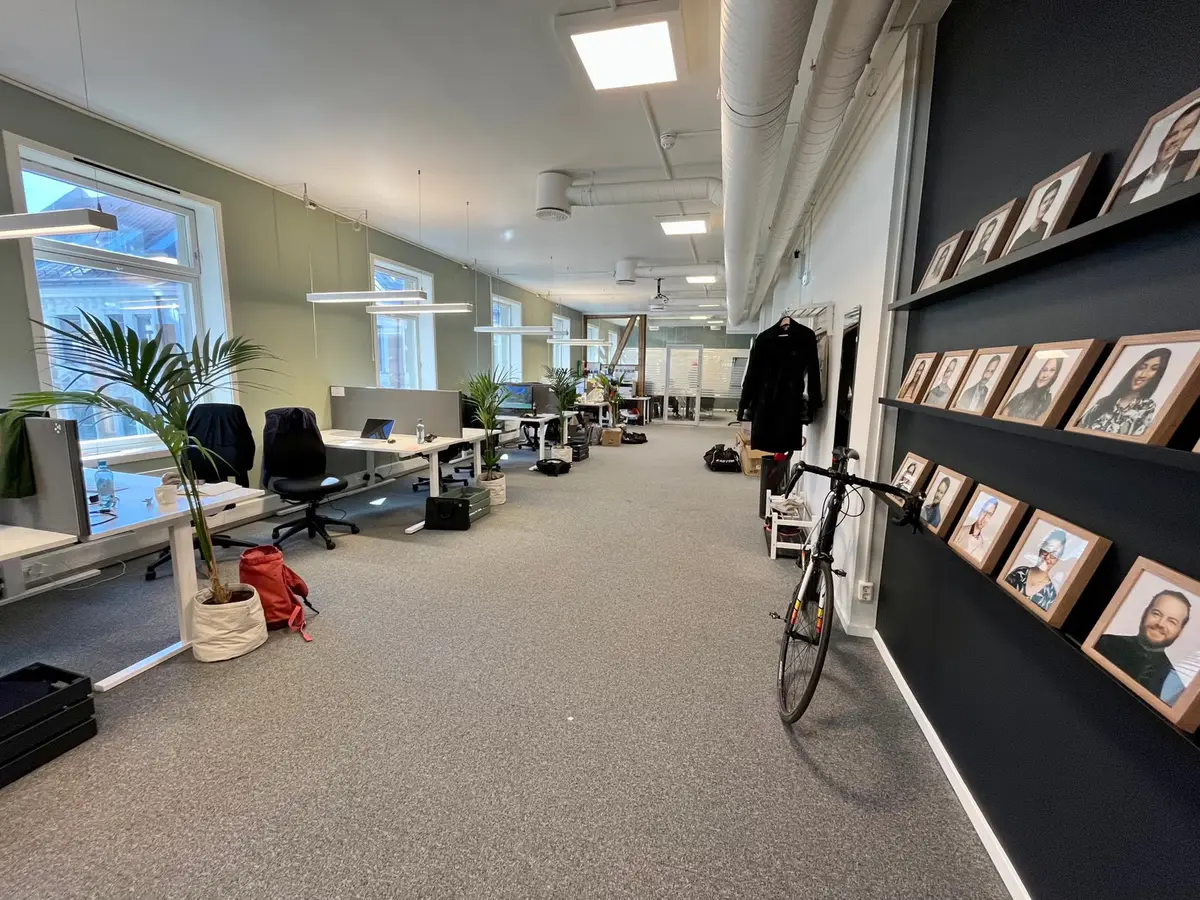 Sentrale og lyse kontorlokaler på 197 m² BTA ved Tinghuset - kontor