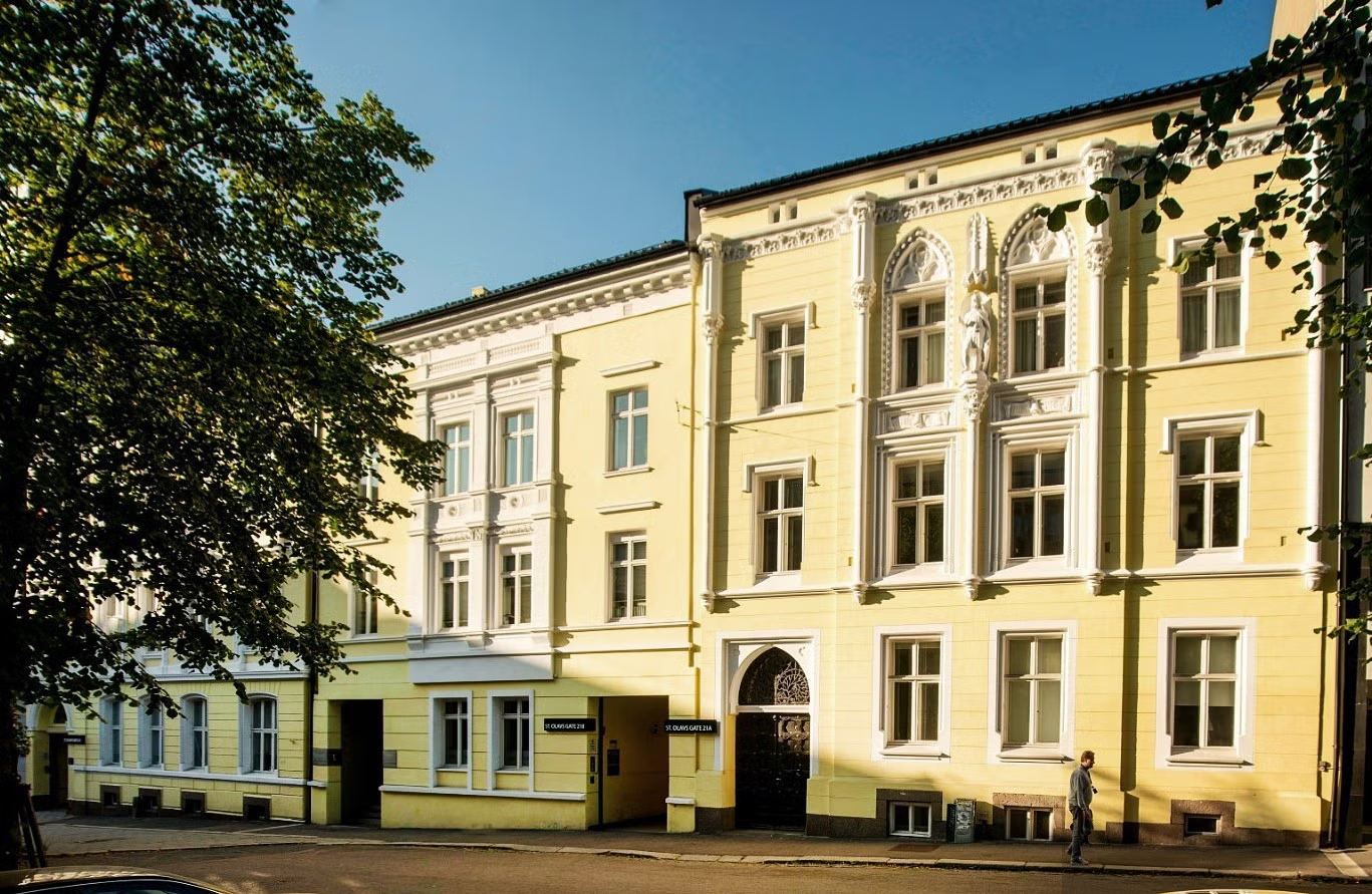 146 sqm office and showroom space – available now on St. Olavs gate - Facade