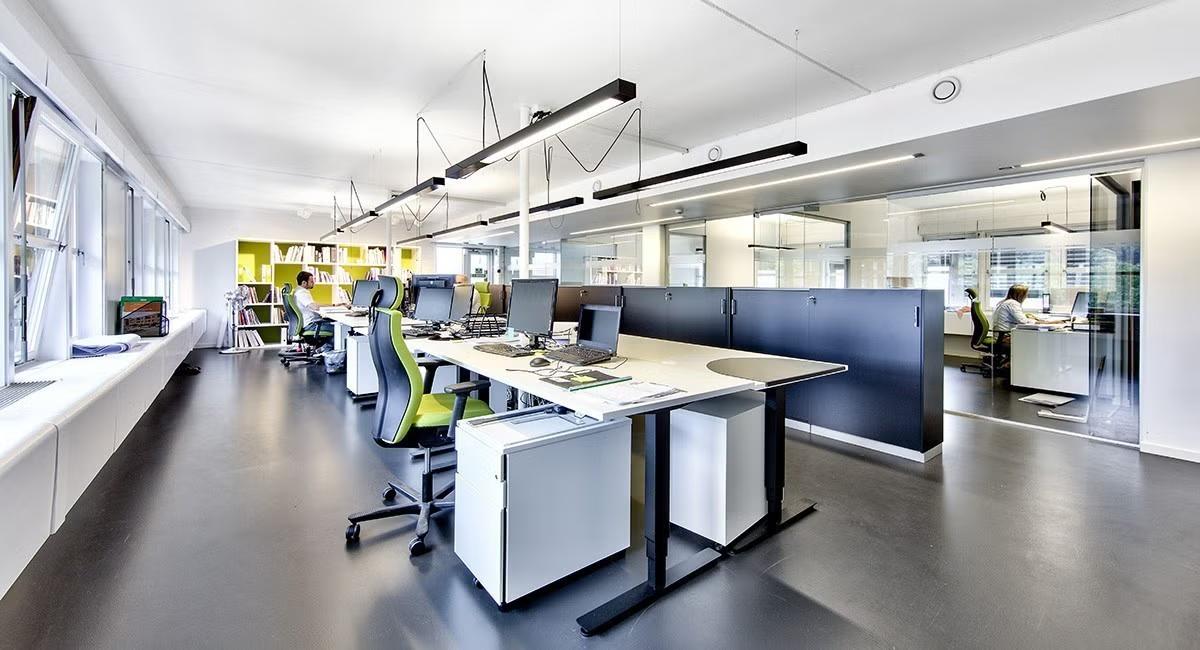 Modern and renovated office space at Breivoll - Workspace