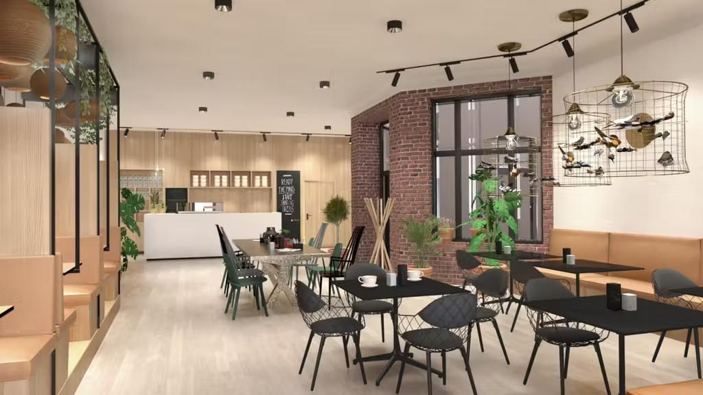 Kontor for 2–4 ansatte i hjertet av Kvadraturen - Fasiliteter